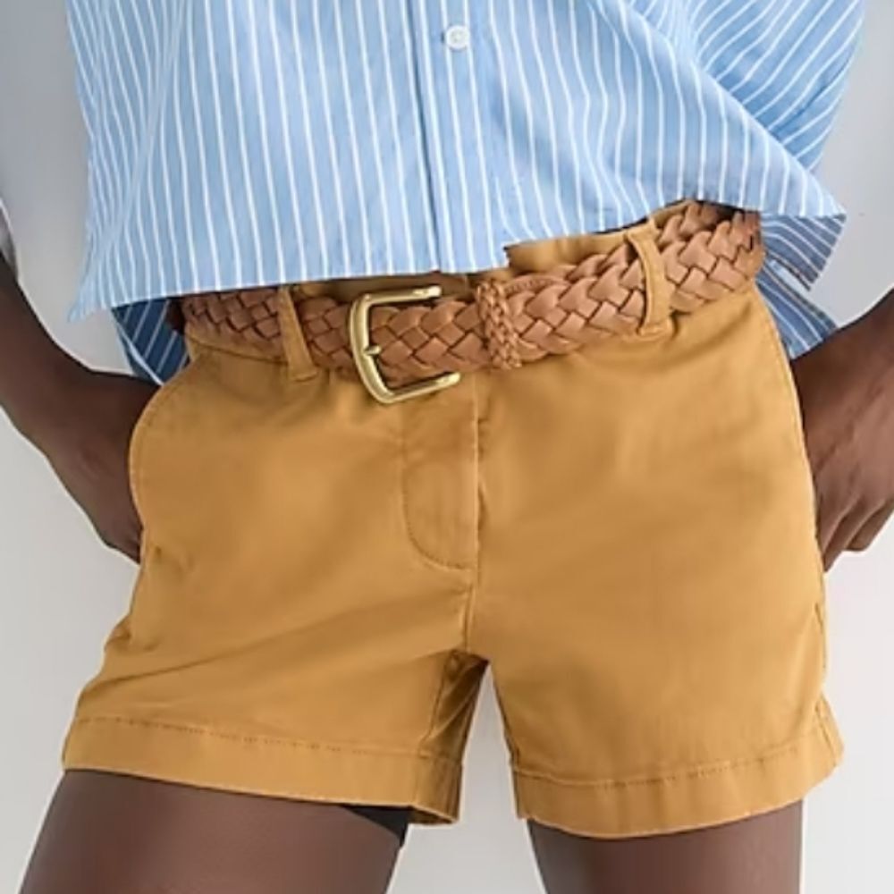 J.crew 12 Chino shorts dark tan khaki